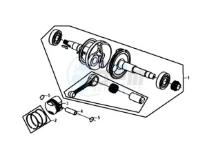 JET 14 45KMH 50 (L8) EU EURO4 drawing CRANKSHAFT