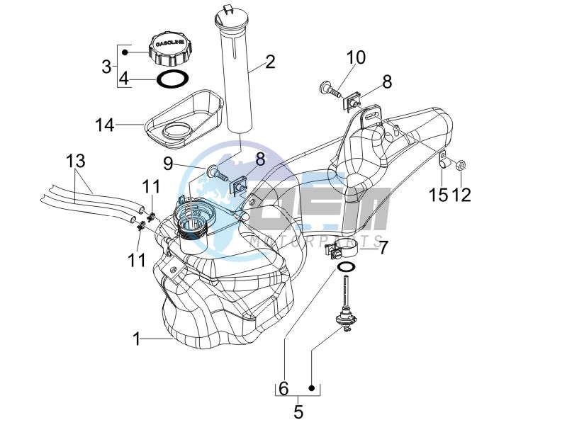 Anti-percolation system