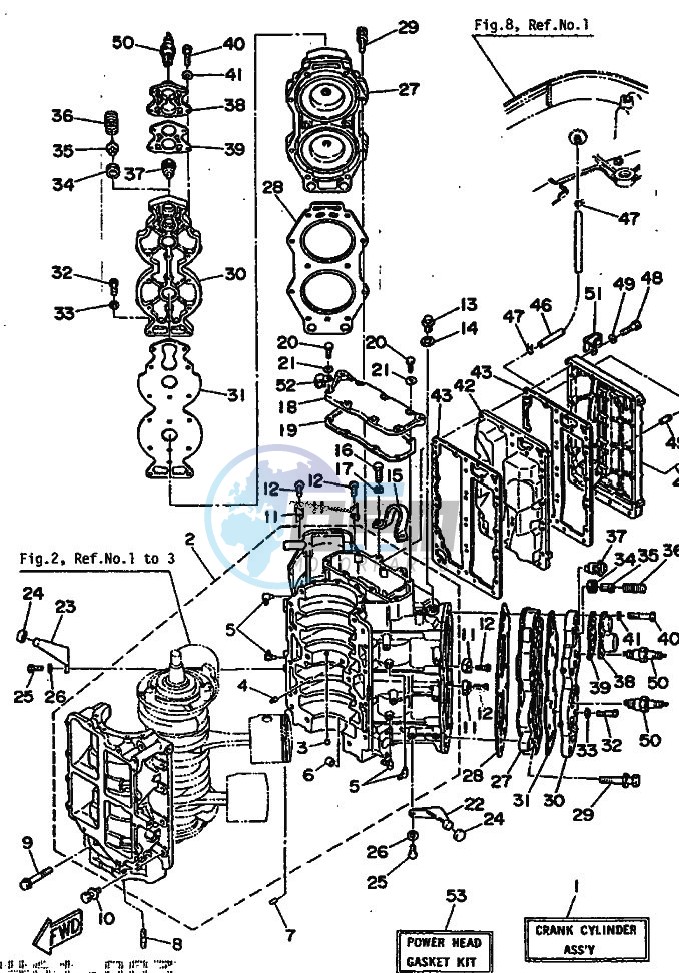 CYLINDER--CRANKCASE