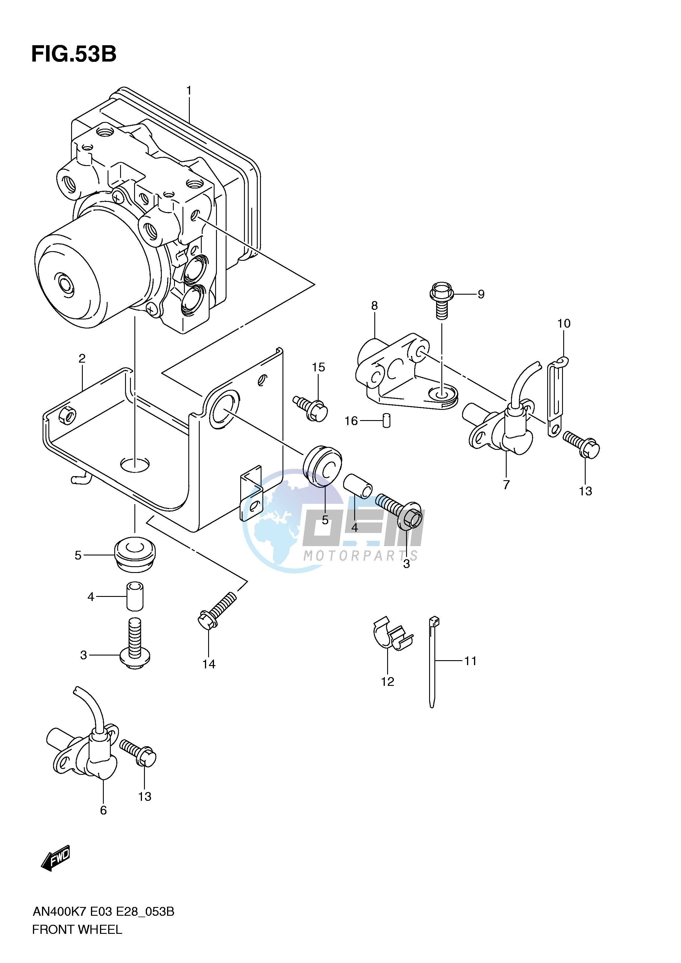 HYDRAULIC UNIT (AN400AK9 AL0 ZAL0)