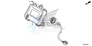 TRX420TM1E TRX420 Europe Direct - (ED) drawing METER