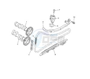 XP T-MAX ABS SV 500 drawing CAMSHAFT AND TIMING CHAIN