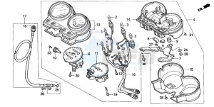 CB500S drawing METER (1)