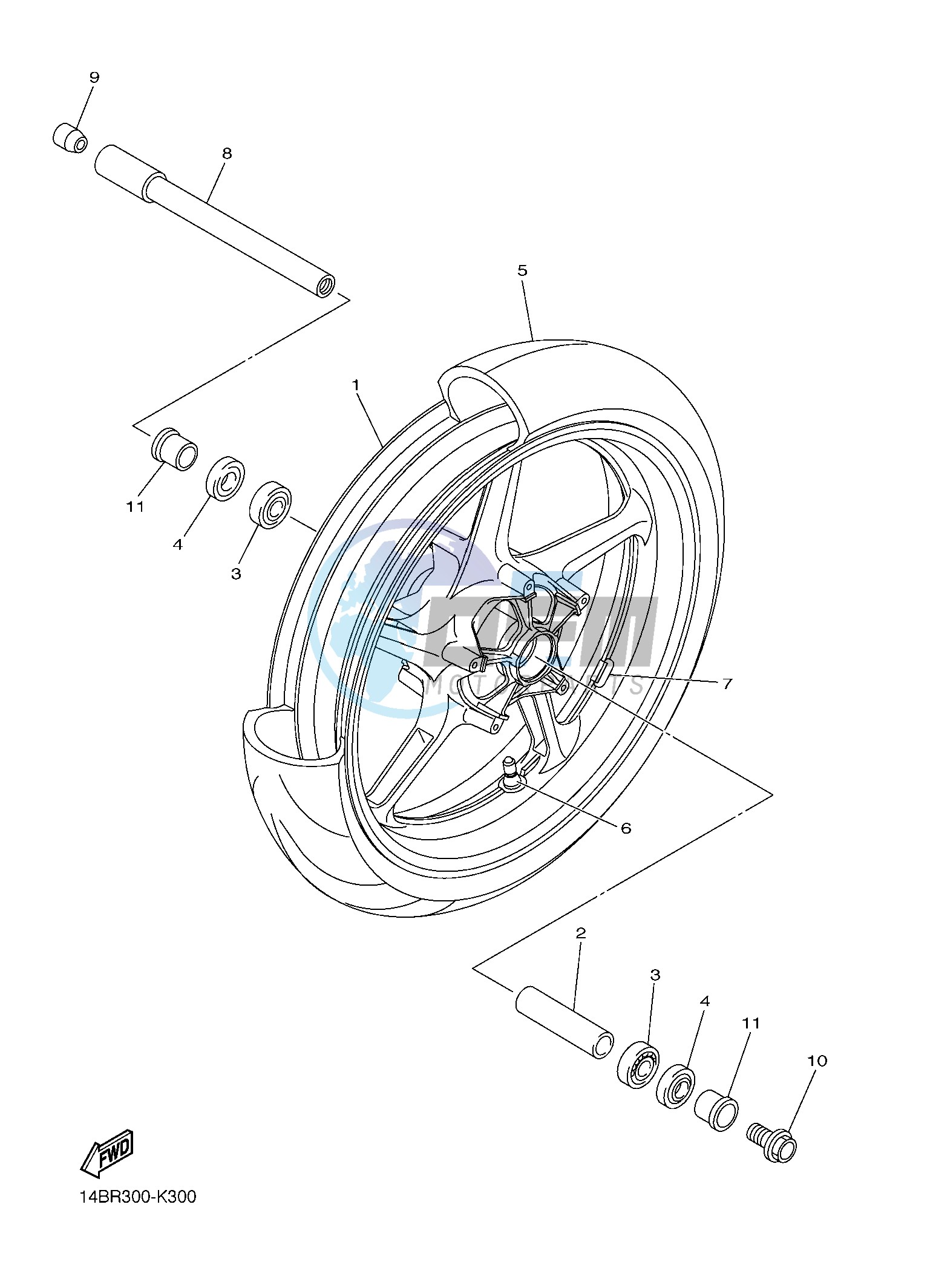 FRONT WHEEL