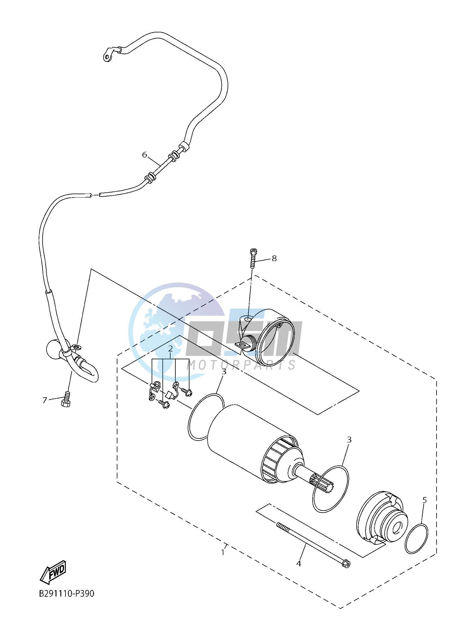 STARTING MOTOR