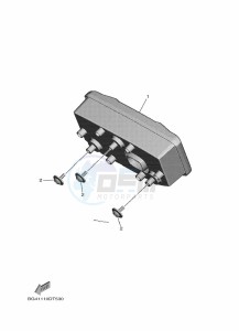 YXF850E YX85FPAN (BARK) drawing METER