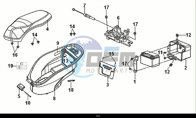 SEAT - LUGGAGE BOX