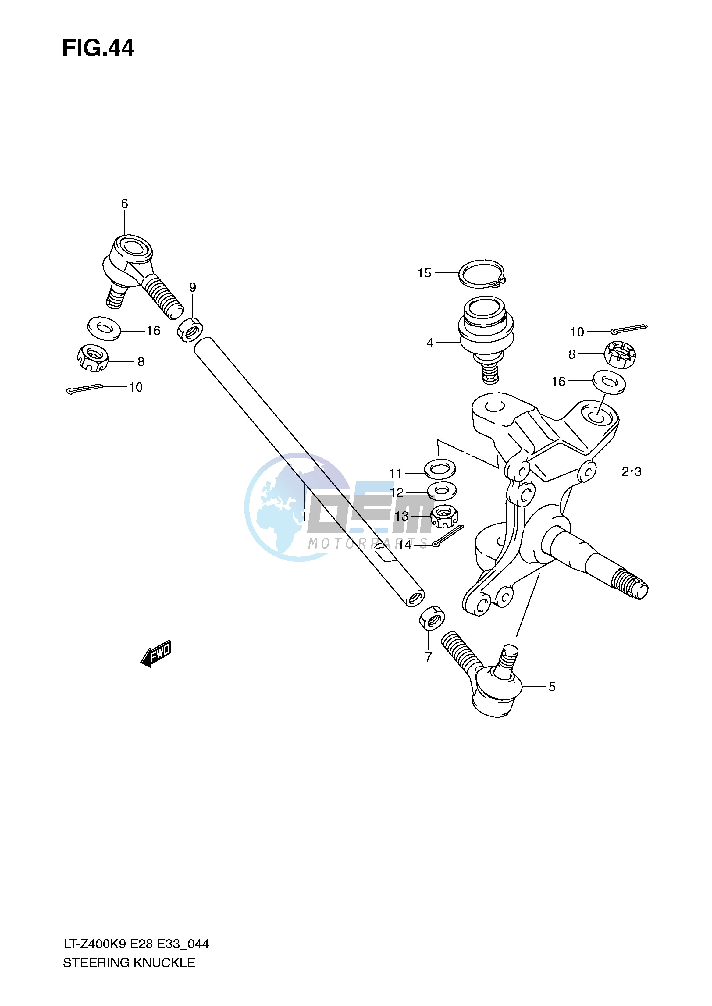 STEERING KNUCKLE