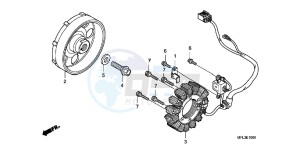 CBR1000RRB drawing GENERATOR