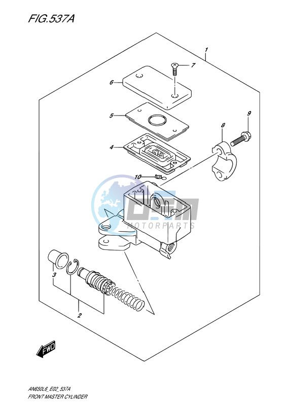 FRONT MASTER CYLINDER