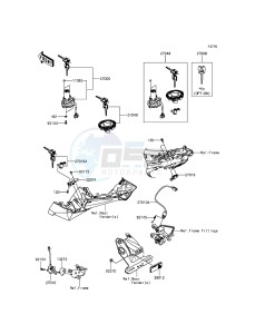 Z250SL BR250EFF XX (EU ME A(FRICA) drawing Ignition Switch