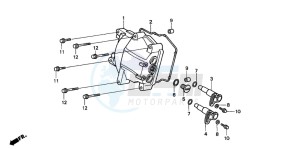 NSS250 drawing CYLINDER HEAD COVER