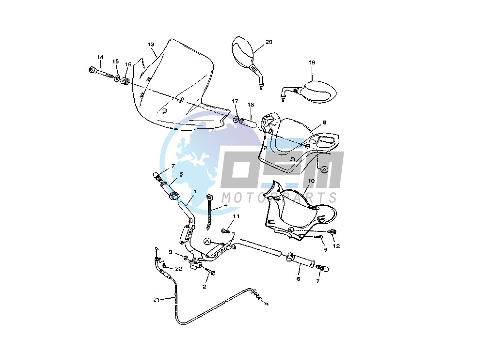 STEERING HANDLE- CABLE