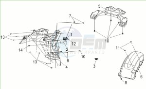 CRUISYM a 125 (LV12W3Z1-EU) (E5) (M3) drawing RR. FENDER