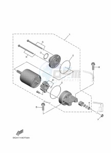 YXF850ES YX85FPSP (BARM) drawing STARTING MOTOR