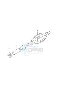 DF 150 drawing Fuel Hose