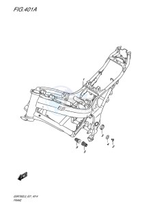 GSR750Z ABS EU drawing FRAME