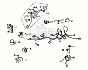 ORBIT II 50 drawing WIRING HARNASS