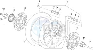 RSV4 1000 RR E4 ABS (EMEA) drawing Front wheel