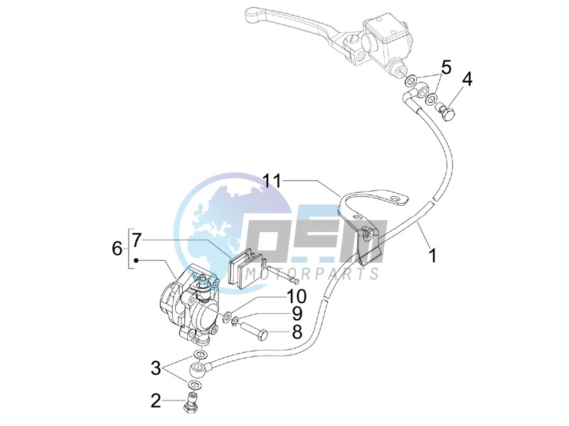 Brakes pipes - Calipers