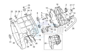 California Black Eagle 1100 drawing Transmission cage