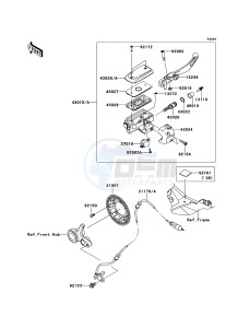 VN1700_VOYAGER_ABS VN1700BCF GB XX (EU ME A(FRICA) drawing Front Master Cylinder