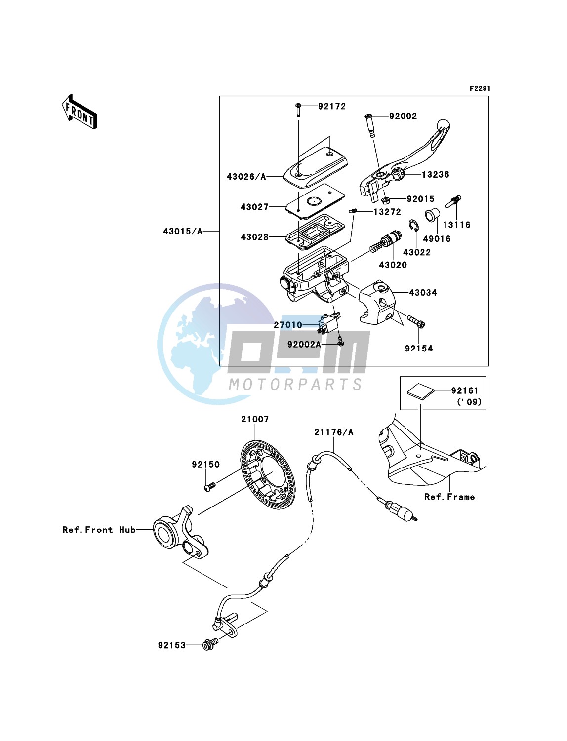 Front Master Cylinder