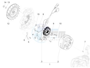 LIBERTY 150 150 IGET 4T 3V IE ABS (APAC) drawing Flywheel magneto