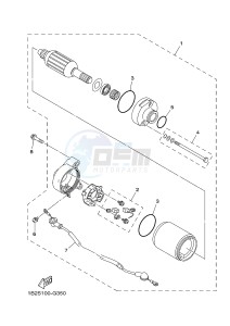 TT-R125 TT-R125LWE (2PT9) drawing STARTING MOTOR