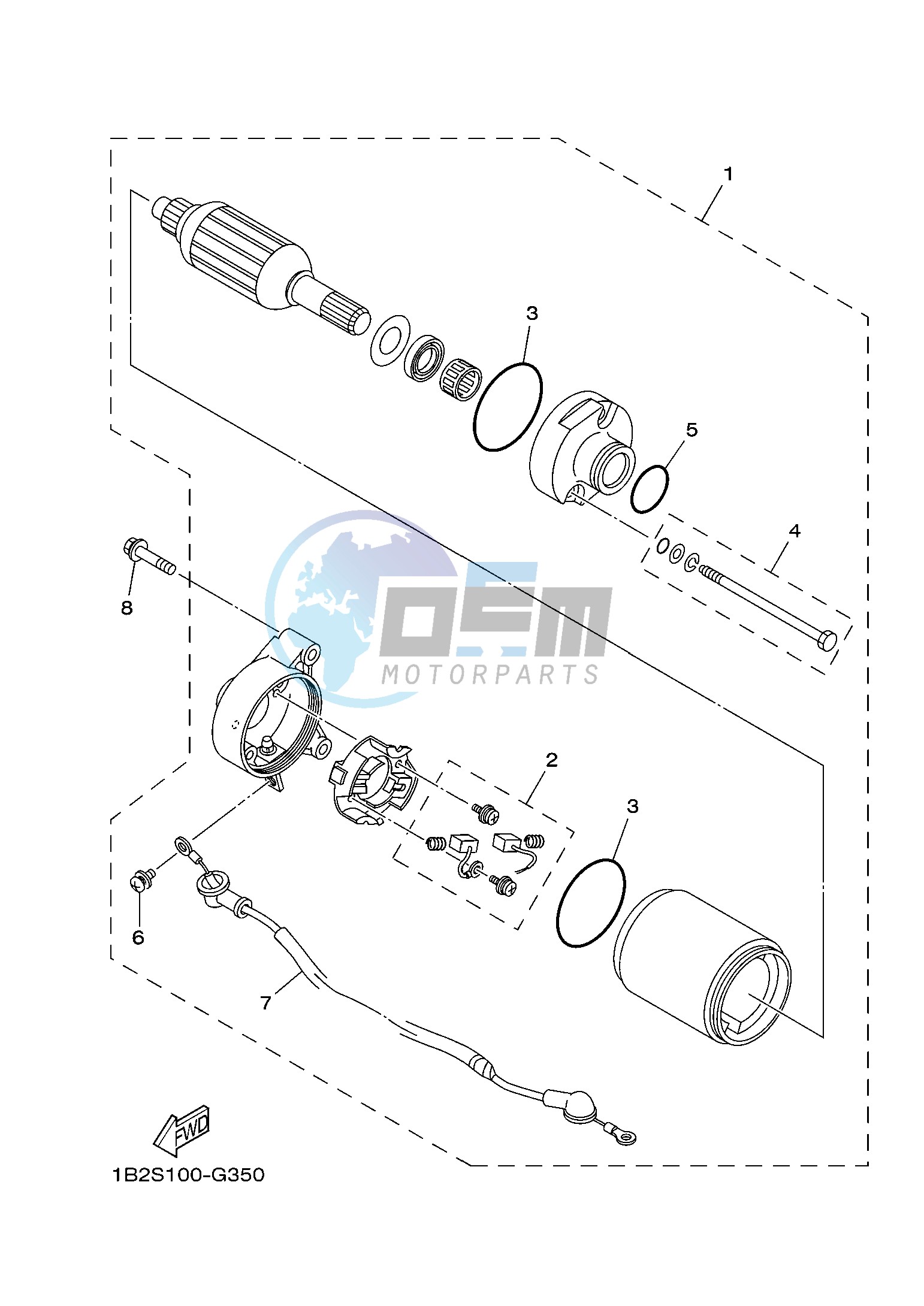 STARTING MOTOR