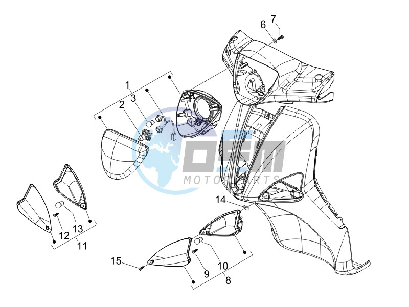 Head lamp - Turn signal lamps