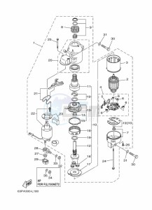 FL150AET2X drawing STARTER-MOTOR