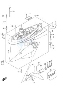 DF 200AS drawing Gear Case