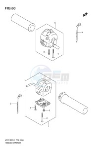 VLR1800 (E2) drawing HANDLE SWITCH