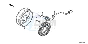 TRX420TMB TRX420 ED drawing GENERATOR