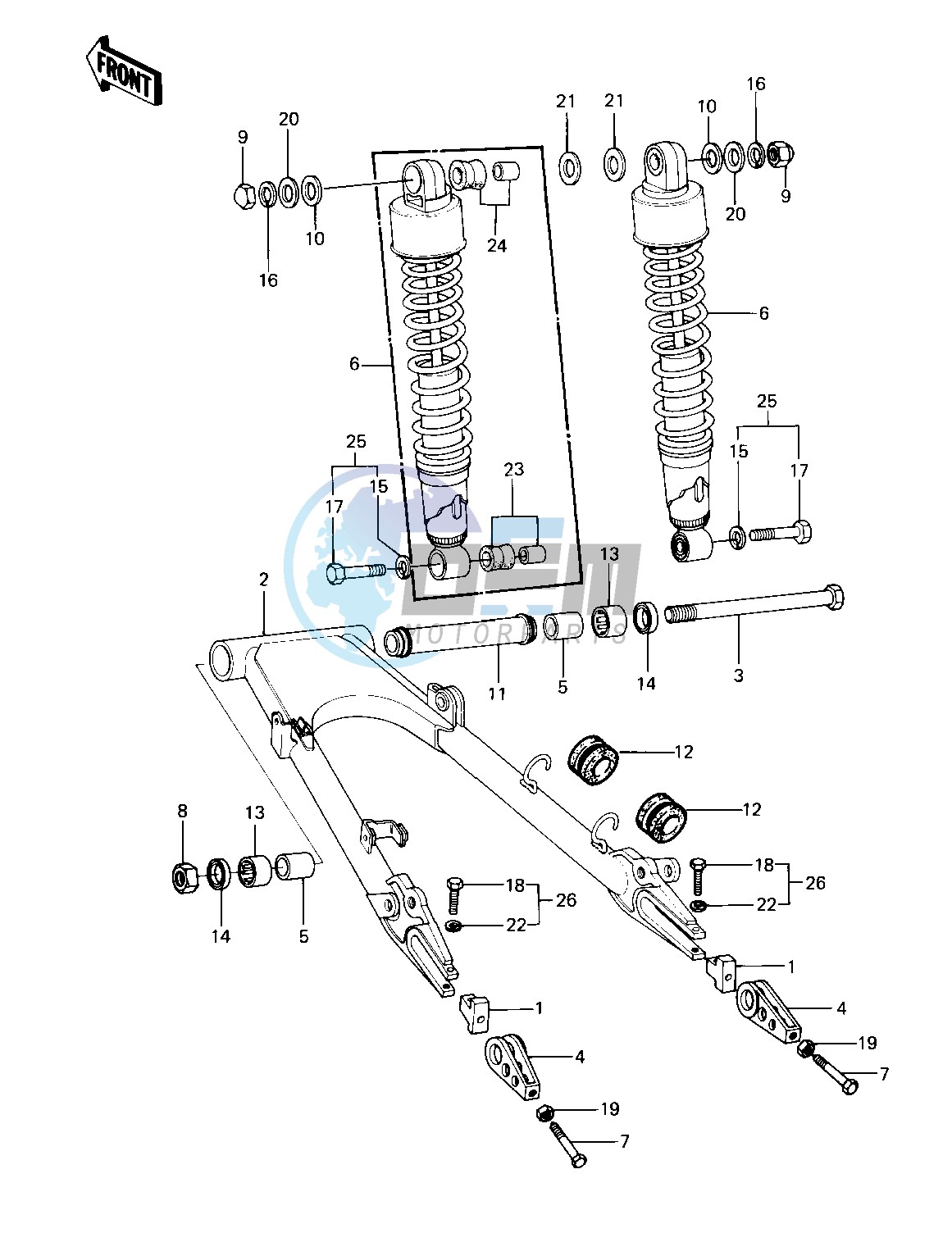 SWING ARM_SHOCK ABSORBERS