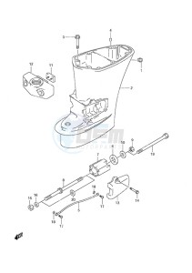 DF 40 drawing Drive Shaft Housing