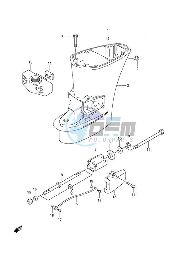 Drive Shaft Housing