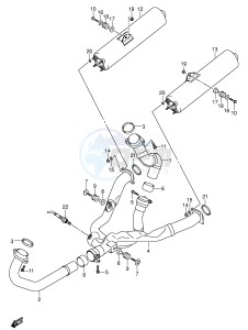 SV1000 (E2) drawing MUFFLER