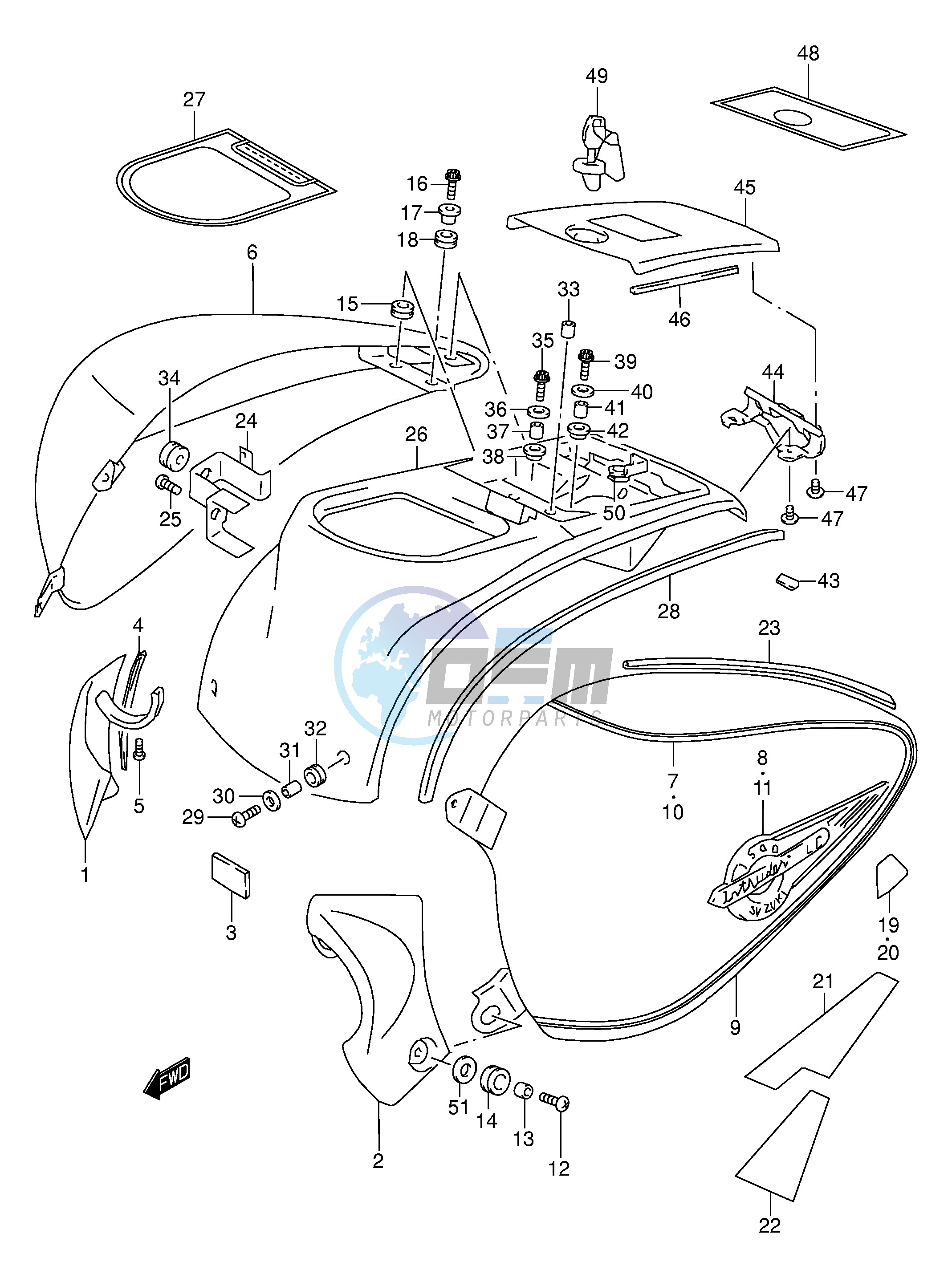 SIDE COVER (MODEL K1)