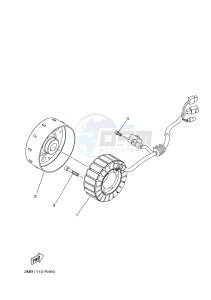 YXE700 YXE70WPAJ WOLVERINE R (B3D2) drawing GENERATOR