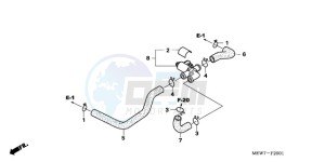 NT700VAA UK - (E / ABS MKH) drawing AIR INJECTION VALVE