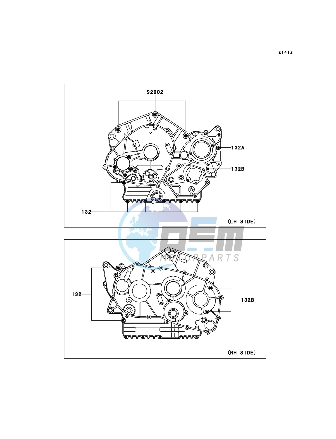 Crankcase Bolt Pattern