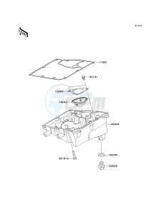 ER 650 A [ER-6N (EUROPEAN] (A6S-A8F) A6S drawing OIL PAN