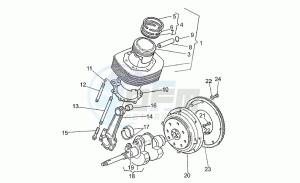 California 1100 EV (V11 EV Usa) EV (V11 EV Usa) drawing Crankshaft I