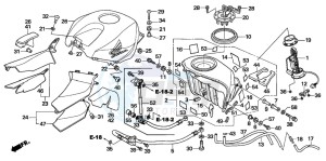 CBR600RR drawing FUEL TANK