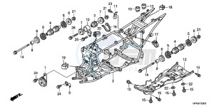 TRX420FPMC TRX420 ED drawing FRAME BODY