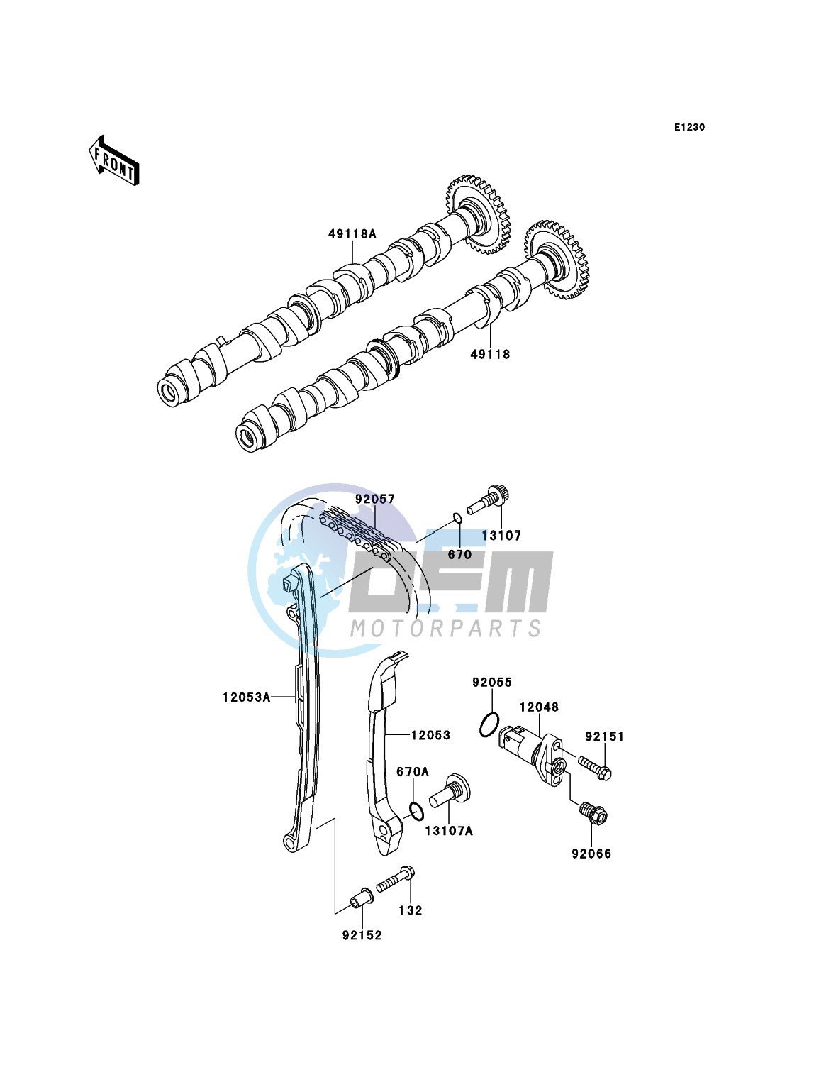 Camshaft(s)/Tensioner