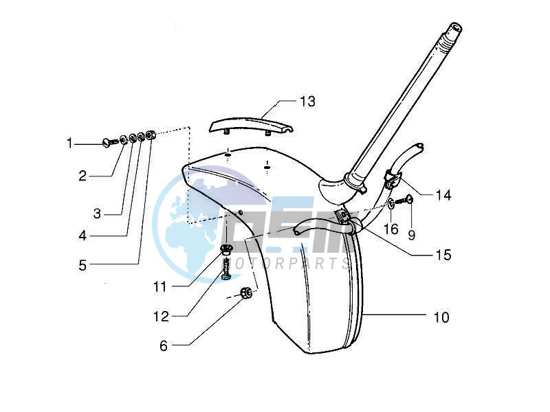 Wheel housing - Mudguard