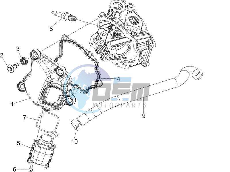 Cylinder head cover